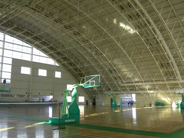 东营篮球馆网架